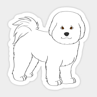 Bichon Frise Sticker